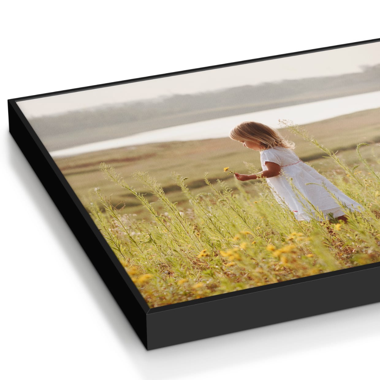 Canvas print with floating frame